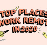 Image of a title of the comic: Top Places to Work Remotely in 2020